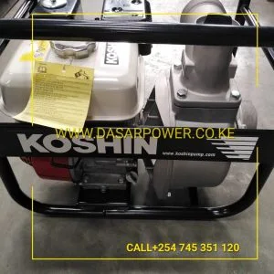 SEH-80X Koshin water pump powered by honda engine